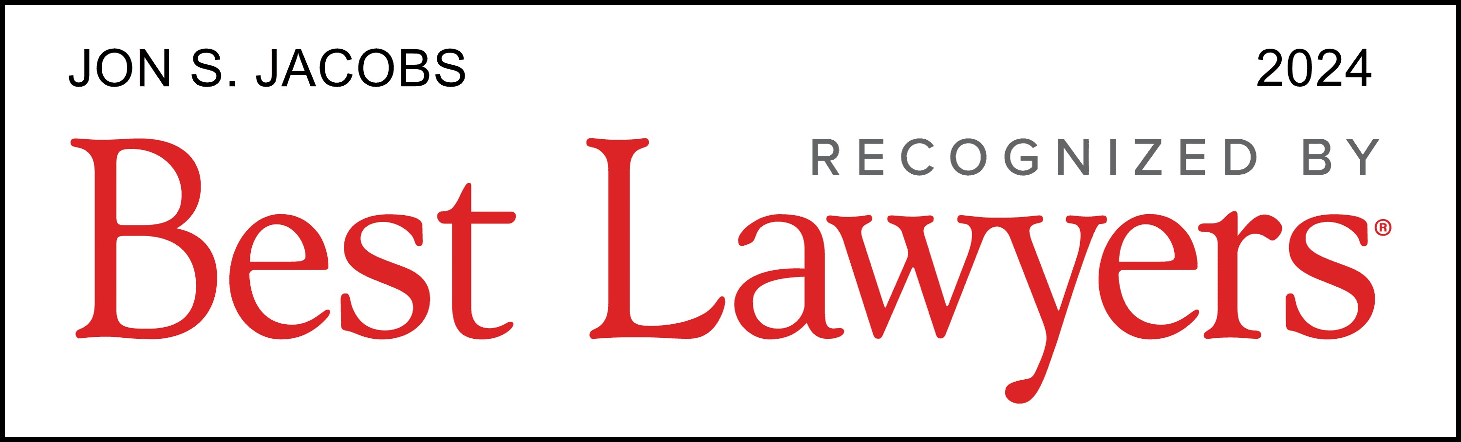 Best Lawyer’s Badge 2024